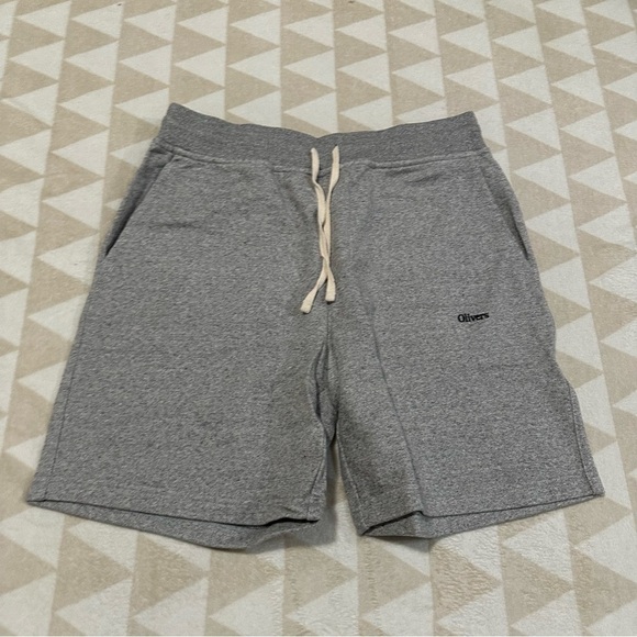 NWOT olivers apparel classic sweatshorts grey melange - Picture 1 of 5